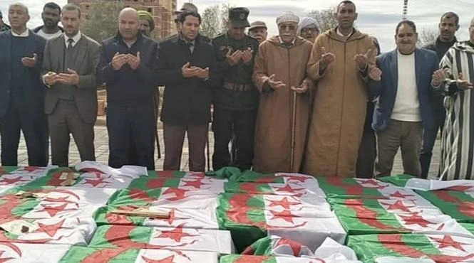 مديرية المجاهدين بتلمسان تُشرف على العملية..... إعادة دفن رفات 87 شهيدا بمقبرة مغنية