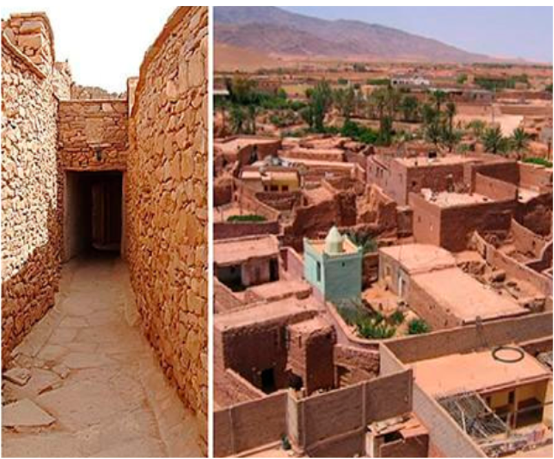 Jalousement préservées par les habitants du Ksar de Tiout