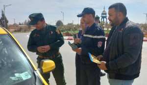 تحت شعار   رمضان بدون حوادث   ...مصالح الأمن ترافق الصائمين عبر طرقات البيض