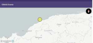 هزة أرضية بشدة 3.9 درجات على سلم ريشتر بمستغانم