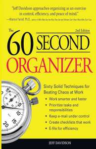 Organisez votre temps en 60 secondes – Jeff Davidson 🤎