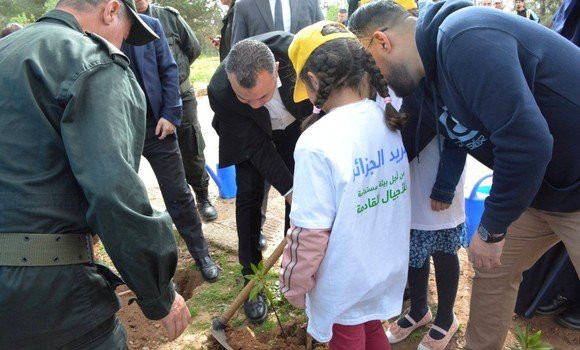 Zerrouki préside à Alger la clôture d'une campagne nationale de reboisement