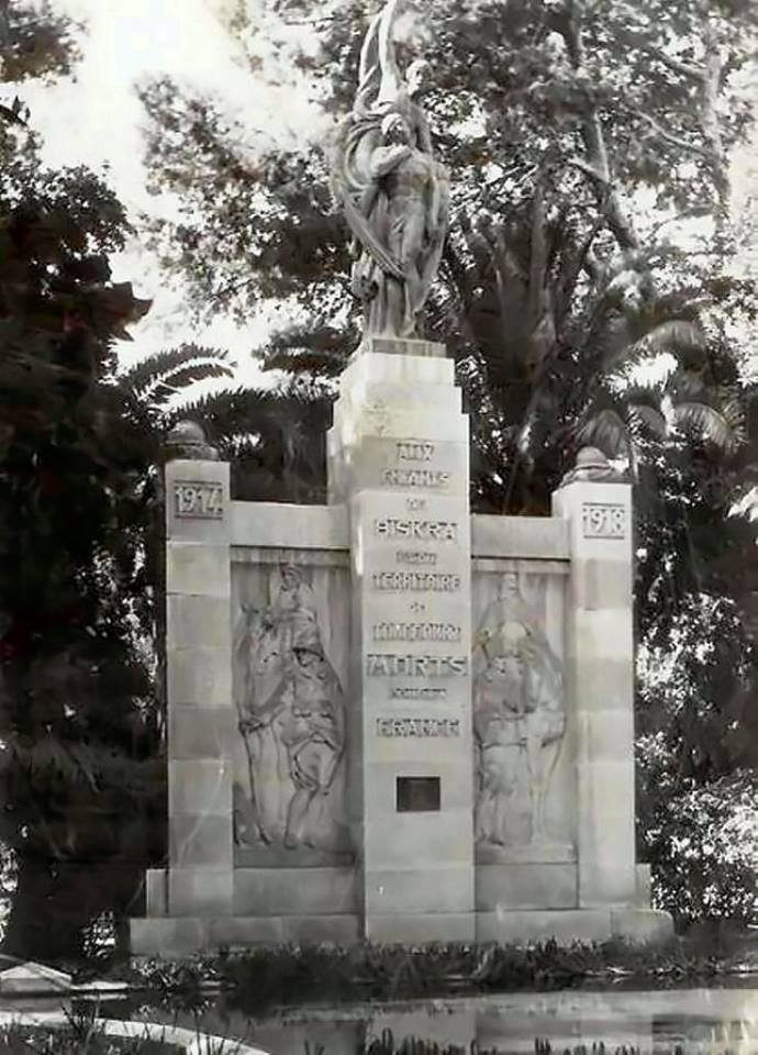 Le Monument aux Morts de Biskra (1914-1918) : Hommage aux 341 Soldats Tombés