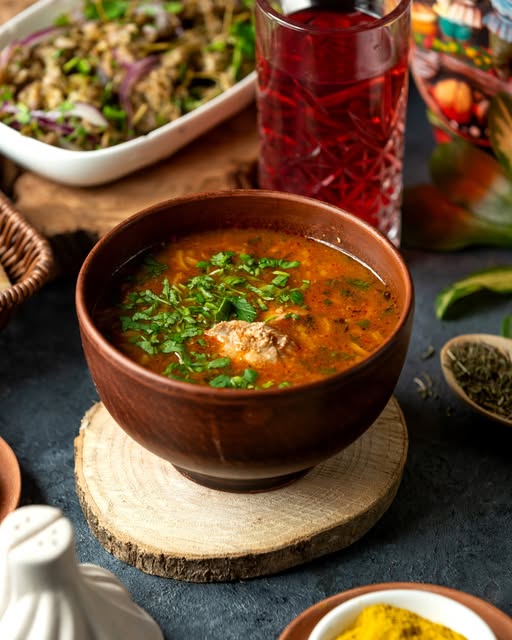 Recette de la soupe de viande délicieuse et nutritive