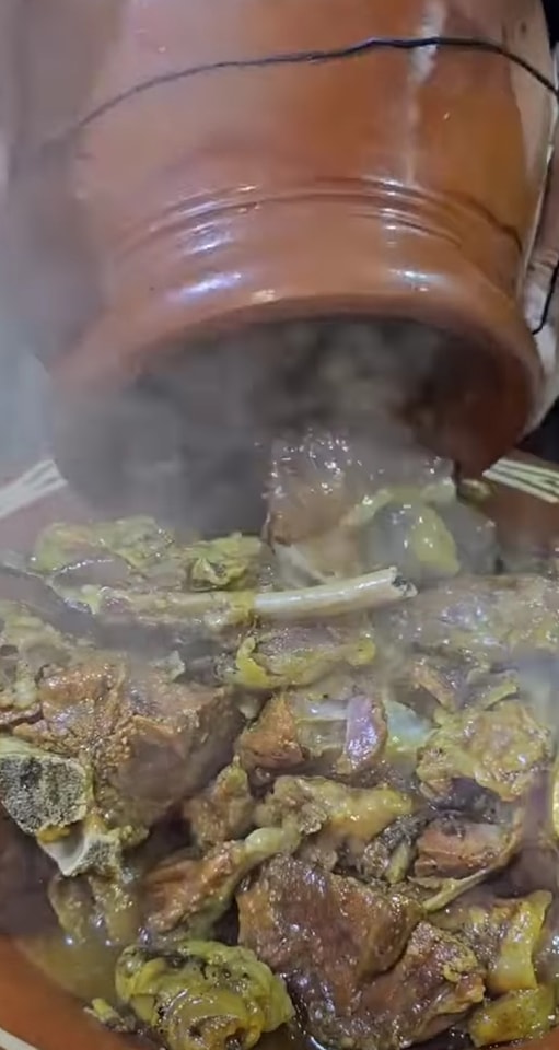 Recette de la viande en tajine Chaoui (Mardouma)