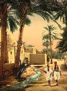 Biskra, et les Ziban c'est déjà le Sahara.