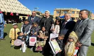 Mascara : la ministre de la Solidarité nationale partage la joie de l'Aïd avec des enfants et des personnes âgées