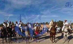 بسكرة/مهرجان برج بن عزوز السنوي للفروسية والبارود: استعراضات بهيجة للخيالة في فعاليات الطبعة الرابعة