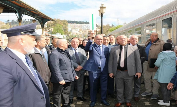 Remise en service du train de voyageurs sur la ligne Constantine-Alger