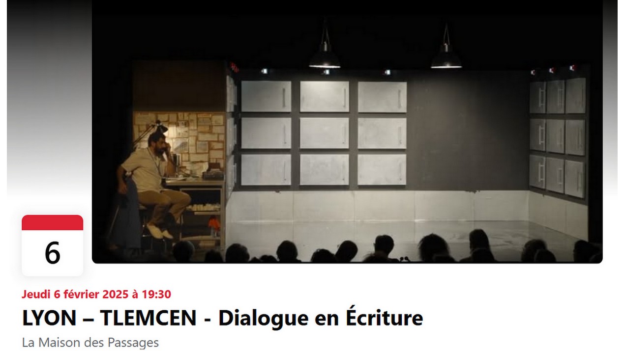 Retour sur l’événement « Lyon-Tlemcen en écriture » : une passerelle artistique entre deux rives