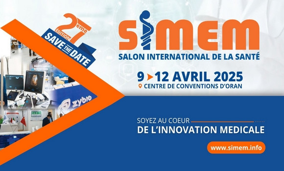 Le 27e Salon international de la santé (SIMEM) du 9 au 12 avril 2025 à Oran
