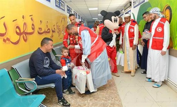La fête de l'Aïd au centre anti-cancer d'Oran : un moment d'espoir et de sourires pour les enfants cancéreux