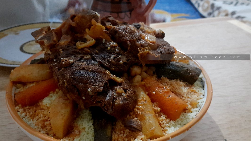 وصفة تقليدية لكسكس جزائري من البيض