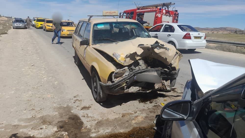 ثمانية جرحى في حادث مرور بالجلفة - الشعب أونلاين