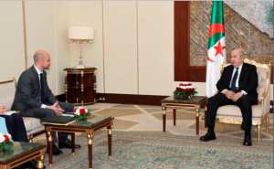 Le ministre français des Affaires étrangères reçu par le Président Tebboune