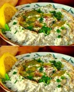 Salade d'aubergines grillées