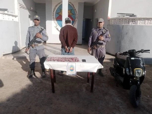 المديرية الجهوية للجمارك بورقلة : إحباط محاولة تهريب 7485 قرصا مهلوسا