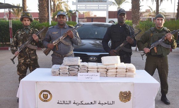 وزارة الدفاع الوطني :حجز 41 كلغ من الكوكايين بأدرار
