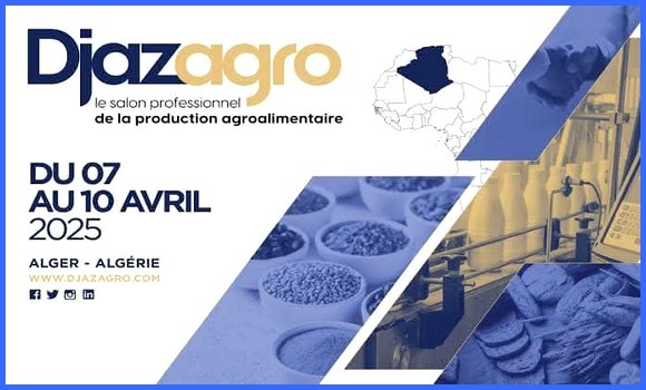 Le salon Djazagro s'ouvre lundi à Alger avec la participation de 650 exposants