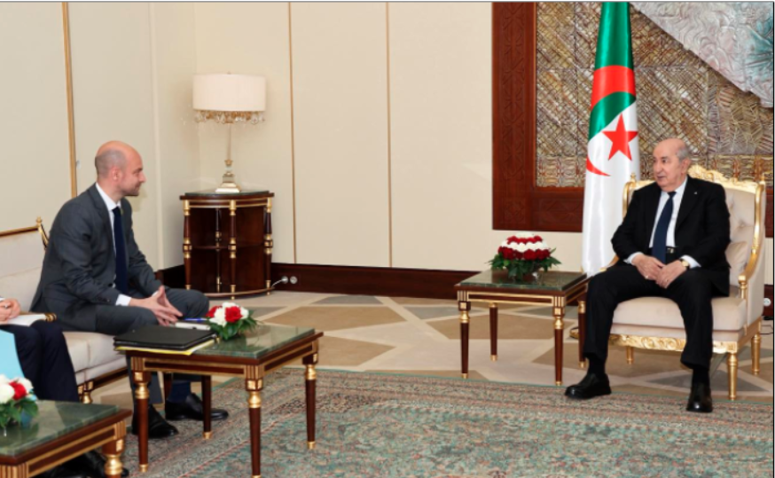 Le ministre français des Affaires étrangères reçu par le Président Tebboune