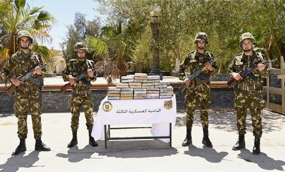 Saisie de 66 kg de cocaïne à Adrar   