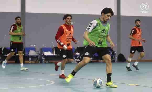 المنتخب الوطني لكرة القدم داخل القاعة : نهاية تربص 