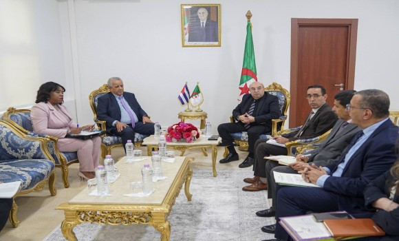 Industrie pharmaceutique: Kouidri évoque avec l'ambassadeur cubain les voies du renforcement de la coopération bilatérale