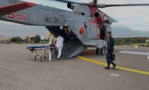 Evacuation sanitaire de trois voyageurs britanniques au large de Cap Matifou à Alger