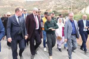 والي وهران يعاين تقدّم أشغال عدد من المشاريع التنموية