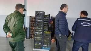 حجز 14 قنطار و58 كيلوغرام من التفاح الموجه للمضاربة بميلة