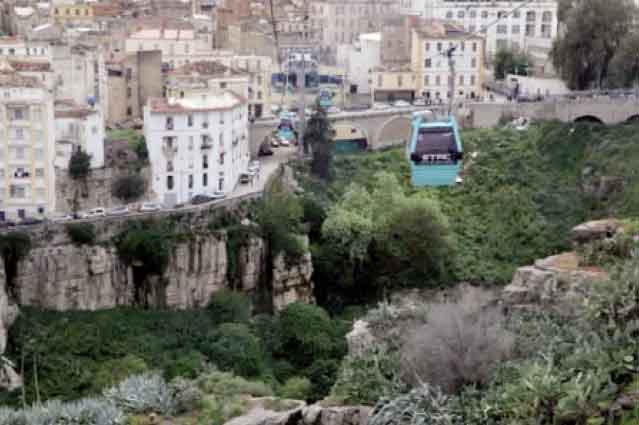 Algérie (Constantine) - Téléphérique: Remise en service après sept ans d’attente