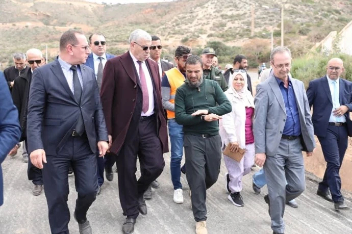 والي وهران يعاين تقدّم أشغال عدد من المشاريع التنموية