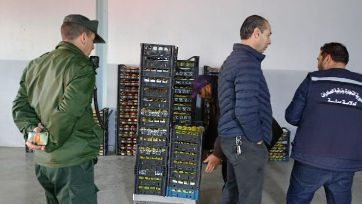 حجز 14 قنطار و58 كيلوغرام من التفاح الموجه للمضاربة بميلة