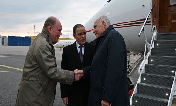 بتكليف من رئيس الجمهورية, عطاف يحل بالعاصمة الفنلندية هلسنكي