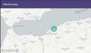 وهران: هزة أرضية بشدة 3.2 درجات على سلم ريشتر بآرزيو