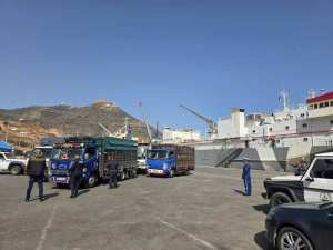 باخرة محملة بالكباش ترسو بميناء وهران - الشعب أونلاين