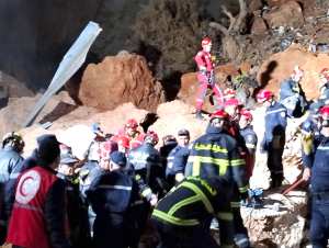 Algérie (Oran) - Glissement de terrain à Planteurs ayant entraîné la mort de 4 personnes: Terrible drame