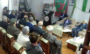 Hommage à Alger à Kaddour M'Hamsadji, doyen des écrivains algériens