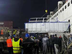 وصول باخرة محملة بأزيد من 8 آلاف رأس غنم من رومانيا إلى ميناء عنابة