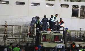 وصول باخرة محملة بأزيد من 8 آلاف رأس غنم من رومانيا إلى ميناء عنابة