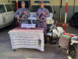 بسكرة: حجز 3105 كبسولة من بريغابالين بالطريق الوطني رقم 03