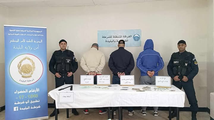 أمن البليدة ينفذ حملات ضد العصابات ومروّجي المخدرات