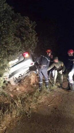 وفاة عشريني  في انقلاب سيارة بسعيدة