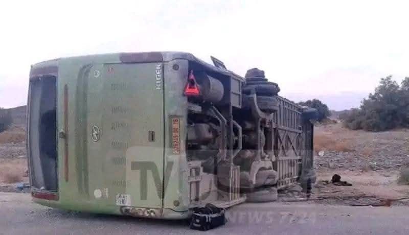 Algérie (Azazga/Tizi Ouzou) -  Un mini bus se renverse, 10 blessés