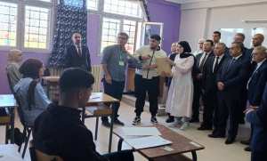 Le ministre de l'Education nationale lance à partir de Bouira les épreuves de validation du niveau 