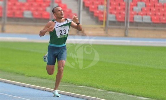 البطولة العربية لألعاب القوى بوهران: العداء الجزائري الهادي لعمش يحرز الميدالية الفضية