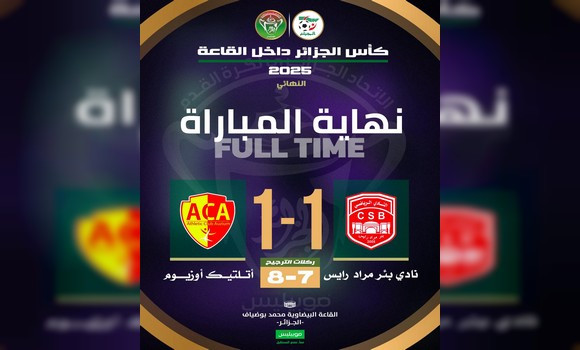 Futsal/Coupe d'Algérie: l'ACA bat le CSB et remporte le trophée