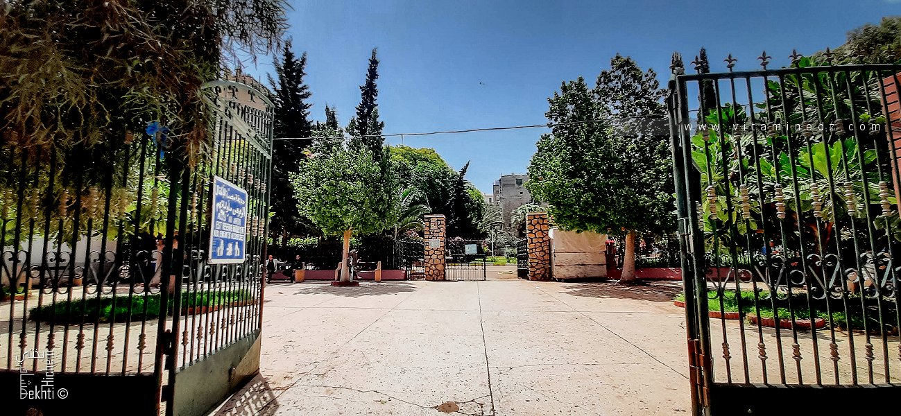 Le jardin La Roseraie, aujourd’hui connu sous le nom de Jardin Khemisti
