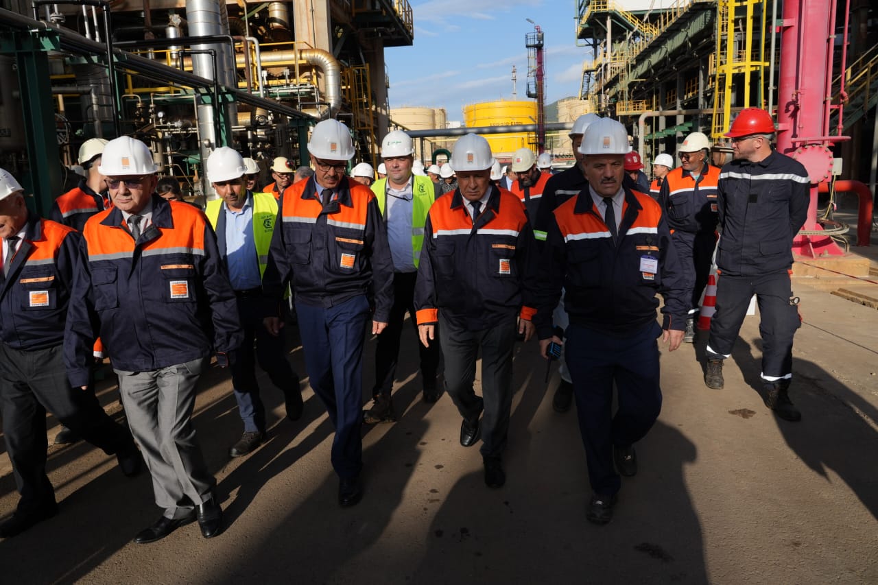 حشيشي يعاين مشاريع إستراتيجية لـ