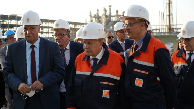 حشيشي يتفقّد منشآت النفط والغاز في سكيكدة